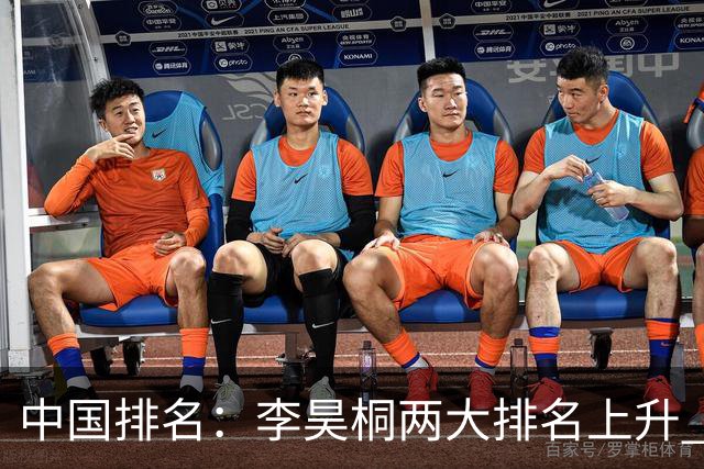 中国排名：李昊桐两大排名上升 佘梓瀚升幅巨大